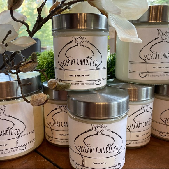 12oz Homemade Soy Candle - Mango Coconut - Picture 6 of 8